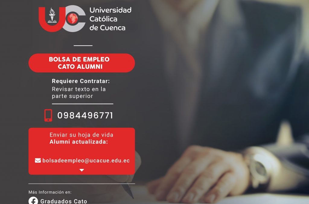 Importante Empresa de la ciudad de Cuenca requiere contratar Ingeniero Comercial, Ingeniero Contabilidad Y Auditoría, Economista o afines,